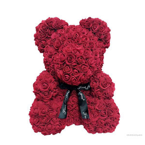 Rose Bear Rose Flower Teddy1 Bear Girlfriend Wife Mothers Suitable For Anniversary Birthday Wedding LA3PF-CHI-PH