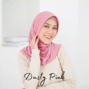 kerudung bergo oval sport Dahlia jersey super / hijab instan Terlaris / jilbab anak sekolah
