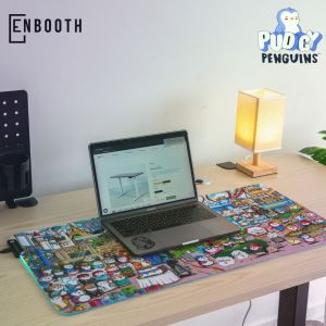 Enbooth x Pudgy RGB Mousepad