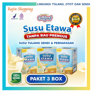 Origoat Susu Kambing Etawa Herbal Alami Atasi Masalah Pernafasan Nyeri Sendi Asam Urat BPOM HALAL