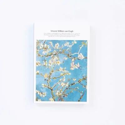A5/B5 Van Gogh Sketchbook Notepads Notebook 256 pages for Drawing Painting Parchment