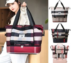 Aldawar Beg Bagasi Melancong Wanita Lelaki Beg Bahu Jinjing Silang ( Luggage Sport Gym Yoga Bag Men Women Sport Handbag Casual ) 2P4