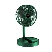 Rechargeable Foldable Telescopic 3 Gear Portable Mini Fan Low Noise Portable USB Charging Fan for Home Office & Bedroom FS-21 USB Rechargeable Foldable Fan With Mini Portable Table/Meja Kipas Charging Stand For Office/Room/Car Fans Murah/小型延申灯光风扇