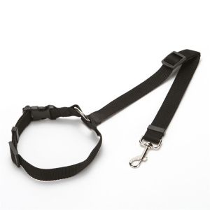 Solid Two-in-one Adjustable Harness Lead Leash Traction Rope BackSeat Safety Dog Leash Pet Seatbelt Leash Dog Collar Car Seat Belt Pet Accessories