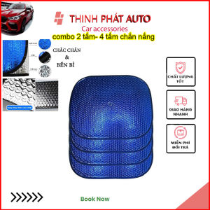 Combo 2-4 miếng che nắng bên trong ô tô - Loại cao cấp dầy dăncách nhiệt chống nắng tốt