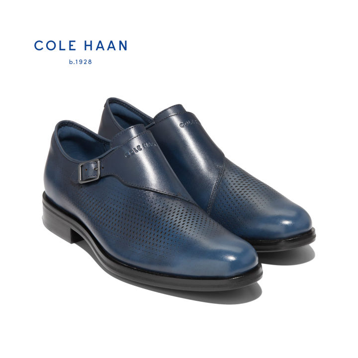 Men's cole haan monk strap shoes deals