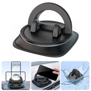 Giá đỡ điện thoại Bảng điều khiển xe hơi chắc chắn với không trượt cơ sở & dễ dàng 1 thao tác tay Giá treo điện thoại xe hơi chống sốc cho bảng điều khiển