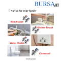 KRAN CLOSET STOP KERAN TOILET SHOWER BIDET WASTAFEL 201. 