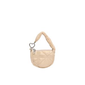DEN0854 Màu trơn Túi Mây xếp li Mini Túi xách mini Chần bông Ví nhỏ Thời trang Phong cách Hàn Quốc Túi đựng thẻ Du lịch