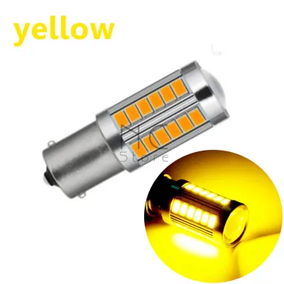 ไฟLED ไฟเบรก ไฟท้ายรถ 24V ไฟรถบรรทุก ledติดรถยนต์ 1156/1157 รถพ่วง สีขาว สีเหลือง สีแดง