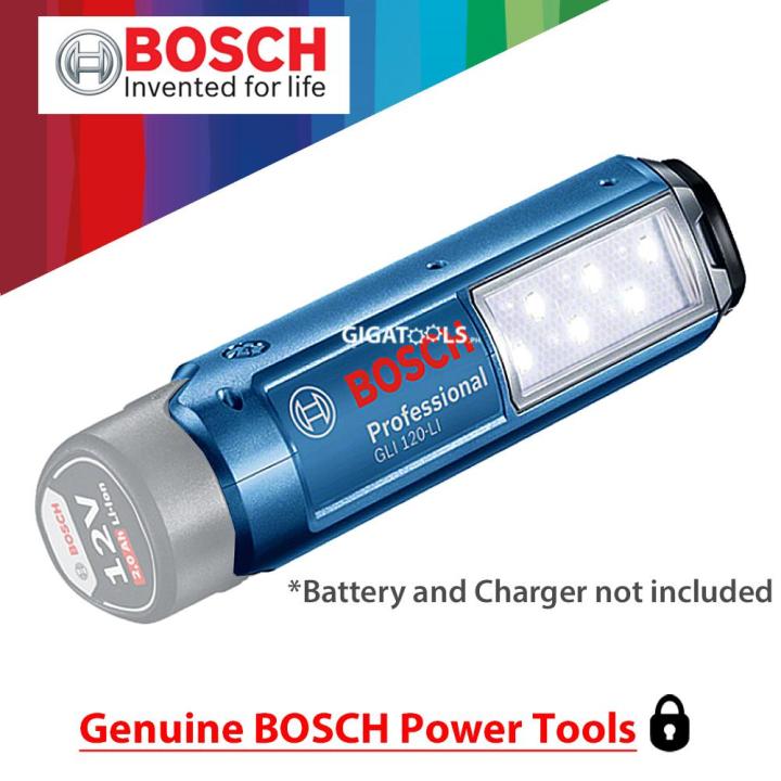 Bosch GLI 120-LI Professional LED Cordless Torch Bare tool