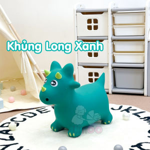 Thú nhún cho bé Umoo kèm bơm UM-10152 chất liệu cao su cao cấp an toàn cho bé