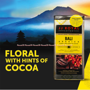 JJ Royal Coffee 200gr Bali Ground Arabica Floral With Hints Of Cocoa Kopi Biji Kemasan Kaleng Kopi Bubuk