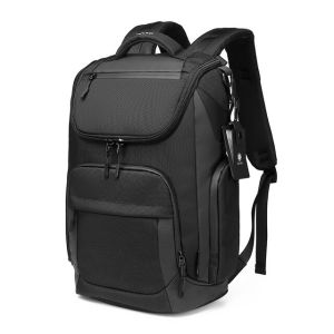 OZUKO Men Backpack USB Charging Multifunction Large Capacity Waterproof Backpacks 15.6" Laptop Backpack Travel Business Male Bag