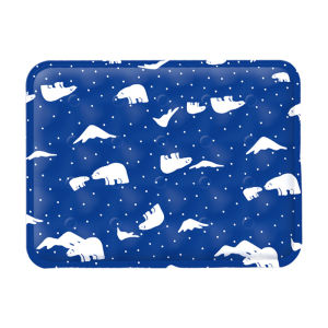 Durable Pet Cooling Pad Dog Summer Bed Cool Pad Ice Silk Breathable Cat Bed Washable Water Cooler Pad Suitable for Small Medium Dogs