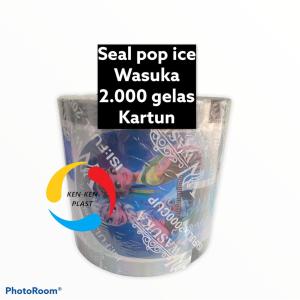 PLASTIK SEALER GELAS POP ICE/SEAL PRESS/PLASTIK LID/PLASTIK LID CUP/PLASTIK SEAL CUP/SEAL PLASTIK CUP/ CUP 2.000 GELAS TERMURAH BERKUALITAS