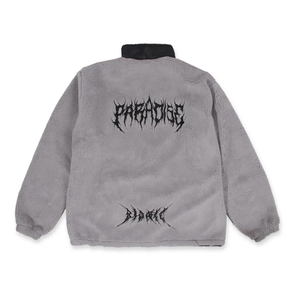 JAKET SHERVA BIONIC JAKET MUSIM DINGIN JAKET SHERPA WARNA ABU