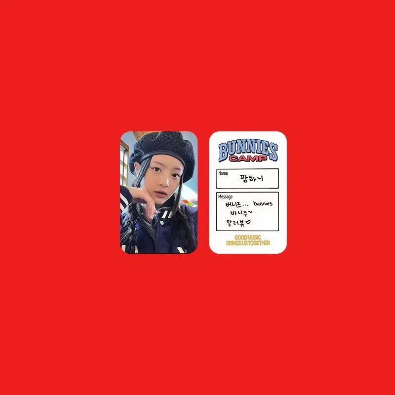 Newjeans Bunnies Camp PhotoCards NJ Fan Meeting Event Lomo Hanni