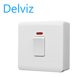 Delviz Standard Wall Fixed Current Switch 20A High Power Switch Panel Type 86.