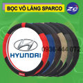 [HYUNDAI] Bọc vô lăng sparco, bọc tay lái ô tô xe hơi cao cấp, bọc da vô lăng oto  xe hơi 4,5,7 chỗ Hyundai Grand I10, Accent, Azera, Elantra, Santa Fe, Sonata, Tucson phụ kiện bảo vệ cần lái phù hợp nhiều dòng xe. 