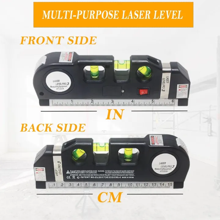 **HOT%20SELLING**%202025%20NEW%20Multipurpose%20laser%20spirit%20level%20Built-Inn%208%20Feet%20Measure%20Tap%20-%20Ruler,%20Laser%20Spirit%20Level%20Laser%20beam%20Line%20for%20Photos%20Frame%20Picture%20Hanging,%20TV%20Bracket,%20Carpenter%20Door%20frame%20Bricklayers%20Brick%20Wall%20Floor.%20%E4%B8%89%E5%90%88%E4%B8%80%E6%BF%80%E5%85%89%E6%B0%B4%E5%B9%B3%E5%B0%BA%20-%20Image%203