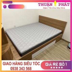 Đệm Nano Foam Massage - Chính Hãng Elan - Kích thước 1m6x2m  1m8x2m