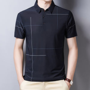 Brand New Men‘s ice silk Polo shirt