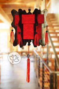 Bộ 2 Đèn lồng hội an MIỄN SHIP ( 2 cái LOẠI TO dài 30cm )