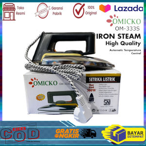 SETRIKA OMICKO OM-333S KLASIK ANTI LENGKET Setrikaan yang di desain teknologi tinggi sehingga anti Lengket