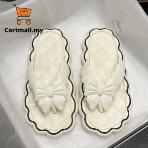 Ready Stock Ladies Flip Flops Woman Sandals Kasut Perempuan 女蝴蝶结人字拖