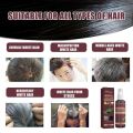 MONQIQI  Herbal Cray Hair Blackening Spray Japan 100ml Gray Hair Treatment Darkening Grey Spray. 