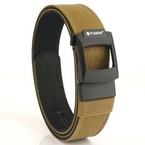 3.8CM Thắt Lưng Nylon Súng Lục Treo Nhanh Khóa Tự Động Cứng Hai Lớp Thắt Lưng Giải Trí Ngoài Trời