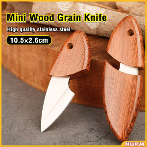 Nurm Mini Wood Grain Color Fruit Knife Kitchen Knives