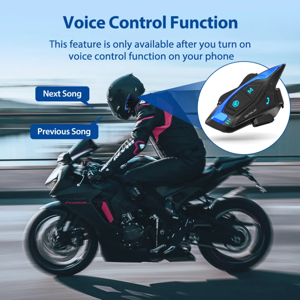 Motorcycle Intercom Snowmobile Helmet Intercom GEARELEC Shark Pro