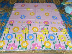 ผ้ารองที่นอน 200x230ซม.ผ้าปูที่นอน ผ้ารองกันเปื้อน ผ้ากันเลอะที่นอน ผ้ารองฉี่ ผ้ากันเปื้อน  ใช้กับที่นอน6ฟุต ที่นอน5ฟุต ลายการ์ตูนน่ารัก สินค้าดี มีคุณภาพ พร้อมส่ง