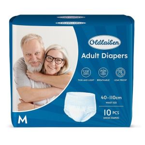 100PCS Disposable Adult Diaper Pants Elderly Breathable Super Absorption Pull-Up Pant Leak-Proof Patients Care Incontinence Pants