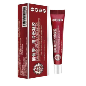 Cold compress gel for muscle joint pain and injuries