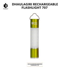 dhaulagiri rechargeable Flashlight 707 Waterproof - Lampu Lentera Gantung Anti Air - Lampu -Senter Hiking Camping