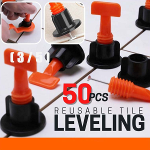50PCS alat perata granit 1.5mm/Reuseable Tile Leveling nat /alat perata keramik model putar
