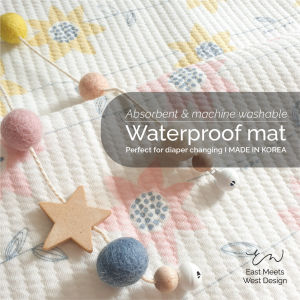 Baby waterproof mat - large size [MADE & DESIGN IN KOREA]