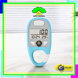 MI-C1239 Tasbih Digital LED Display Alat Hitung Dzikir dengan Pengait Serbaguna Perlengkapan Ibadah