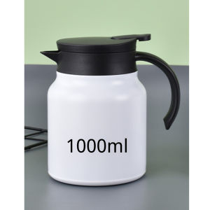 1000ml Thermos Stainless Steel Teapot with Filter - Thermos Vacuum Flask Portable Insulated Tea and Coffee Brewer