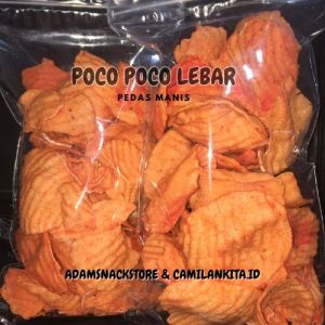 SNACK POCO POCO BESAR LEBAR 155GR / POCO POCO BALADO / GROSIR CAMILAN MURAH