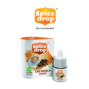 Spice Drop Natural Extract of Ginger Tea Masala Cardamom 5ml [SG STOCK]