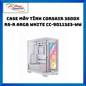 Vỏ Máy Tính Corsair 3500X RS-R ARGB Tempered Glass White (CC-9011323-WW) - Hàng Chính Hãng