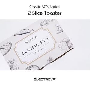 Electrova 2 Slice Toaster Classic 50s Series