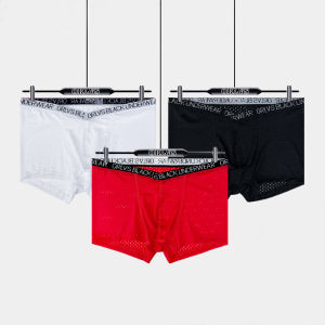 CMENIN ORLVS 3 ชิ้นใหม่ผ้าฝ้ายผู้ชายกางเกงบ็อกเซอร์กางเกงขาสั้นกางเกงสบายกางเกงชั้นในชายนักมวยกางเกงชั้นในชาย Masculinas OR6300