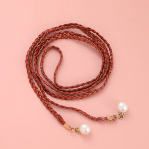 Ikat Pinggang Gasper Sabuk Belt Wanita/Gesper daster/aksesoris fashion wanita kepang Tipis Model Kepang Bahan leather PU