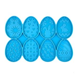 Tự Làm Phục Sinh Trứng Bunny Cho Mặt treo hình chìa khóa khuôn silicon trang trí ngày Lễ Phục sinh Loạt Bùa đúc nhựa Khuôn Cho Trang Trí Nội Thất