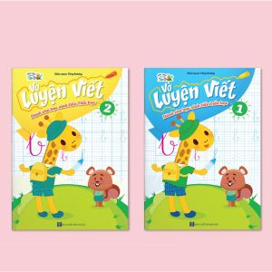 Luyện viết dành cho học sinh tiền Tiểu học - Bộ 2 cuốn